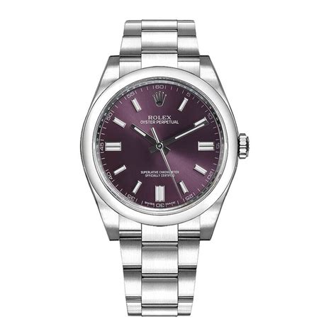 rolex oyster perpetual 78343|Rolex Oyster Perpetual purple dial.